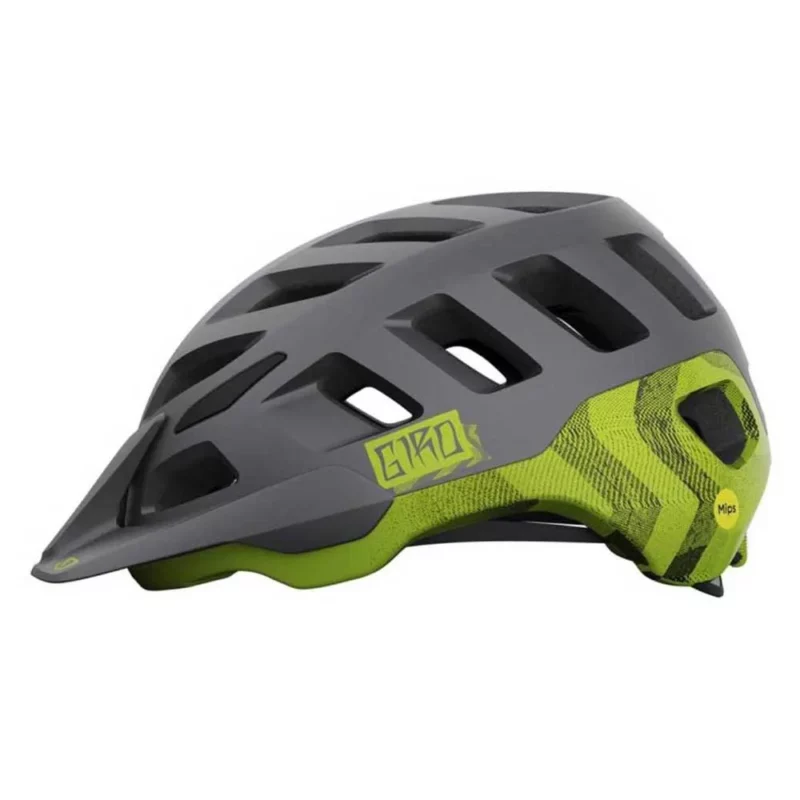 CASCO GIRO RADIX MATTE BLCK LIME - immagine 3