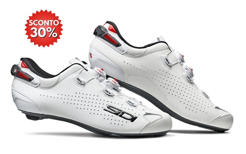 SCARPE SIDI strada SHOT 2 WHITE/WHITE