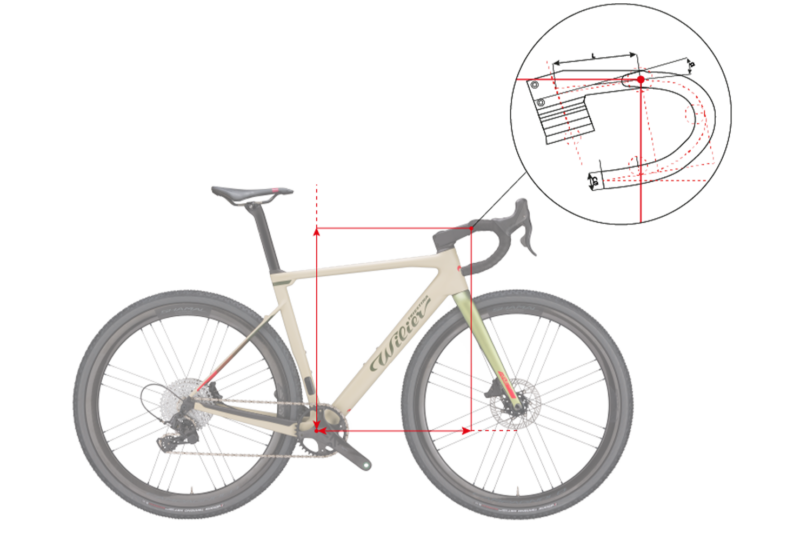 GRAVEL WILIER TRESTINA RAVE SLR - GRUPPO SHIMANO GRX Di2 2X12S - immagine 2