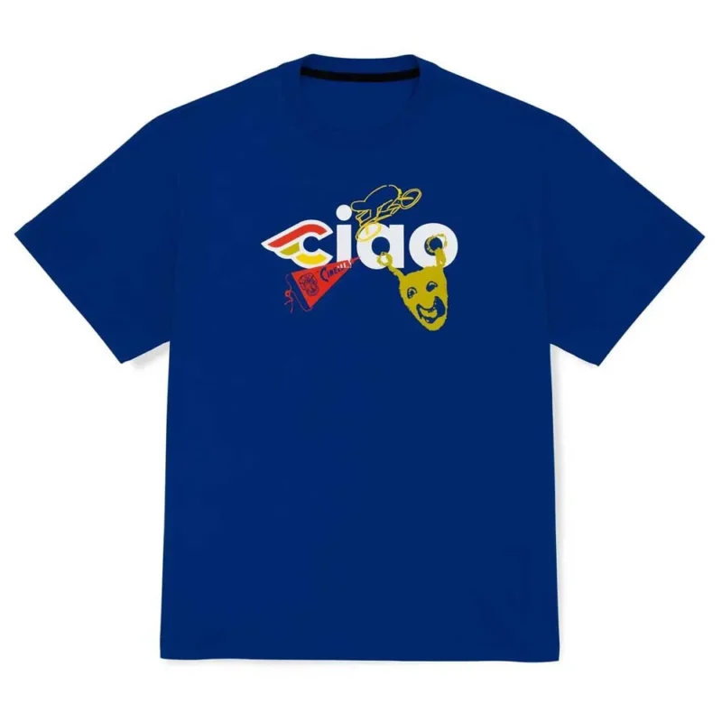 T-SHIRT CINELLI CIAO ICONS BLU NAVY