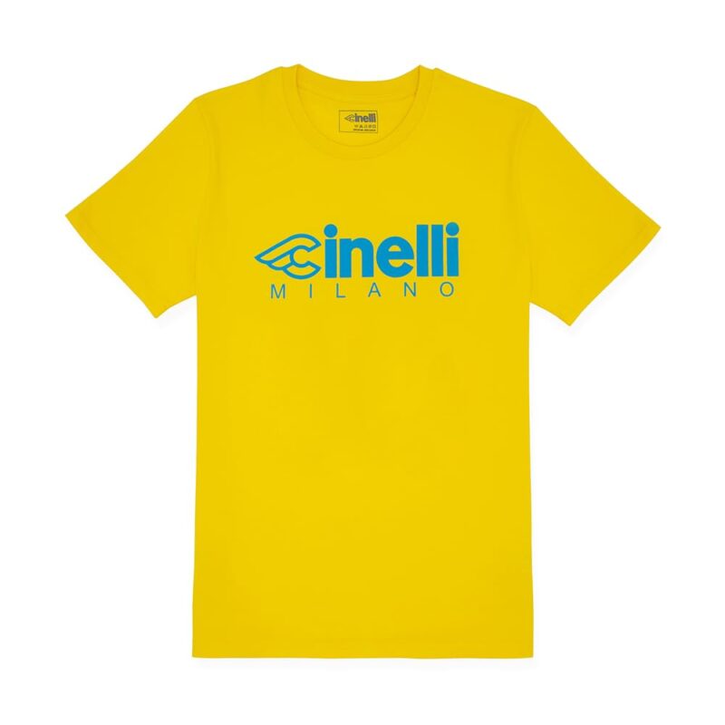 T-SHIRT CINELLI MILANO GIALLO