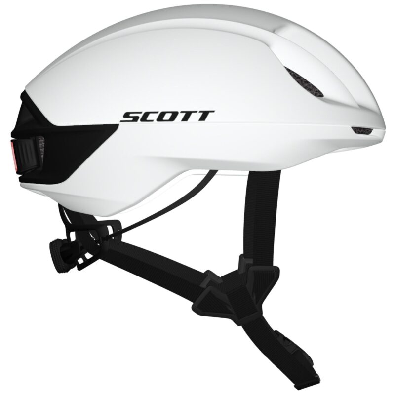 CASCO  SCOTT CADENCE PLUS WHITE/BLACK - immagine 2