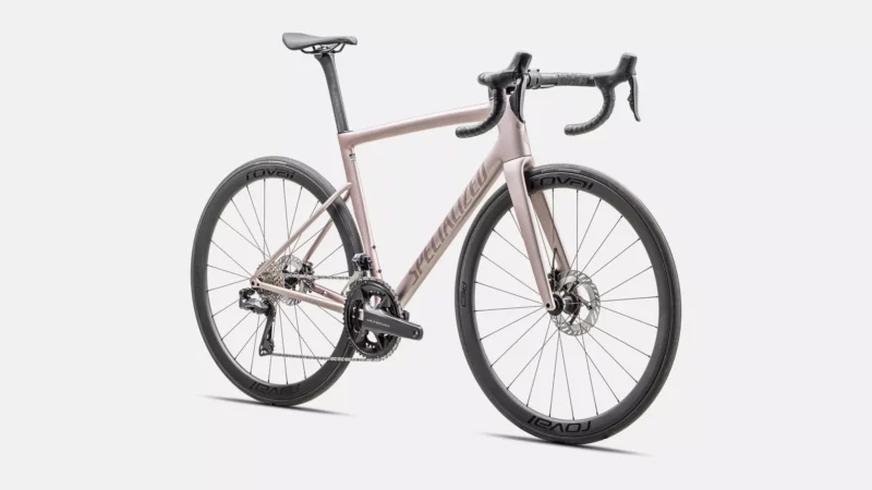 SPECIALIZED TARMAC SL8 EXPERT ULTEGRA DI2 - COLORE Satin Champagne / Black Pearl - immagine 4