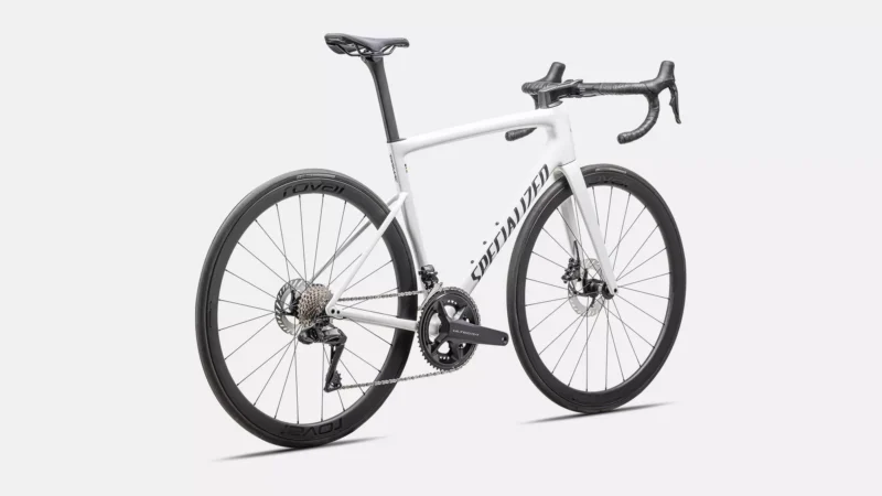 SPECIALIZED TARMAC SL8 EXPERT ULTEGRA DI2 - COLORE Gloss White / Black Metallic - immagine 3