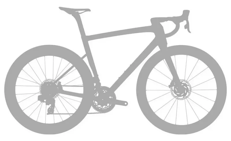 SPECIALIZED TARMAC SL8 EXPERT - SATIN POWDER INDIGO TINT OVER SILVER DUST / WHITE - immagine 2